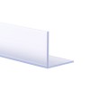 Perfil angular con lados iguales de PVC