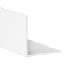 Perfil angular con lados iguales de aluminio