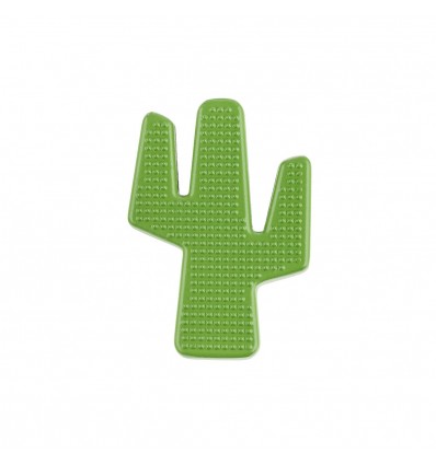 Pomo de PVC/zinc con motivo de cactus