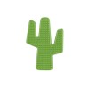 Pomo de PVC/zinc con motivo de cactus